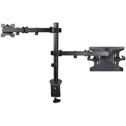 StarTech.com Monitor Arm with VESA Laptop Tray, Fo