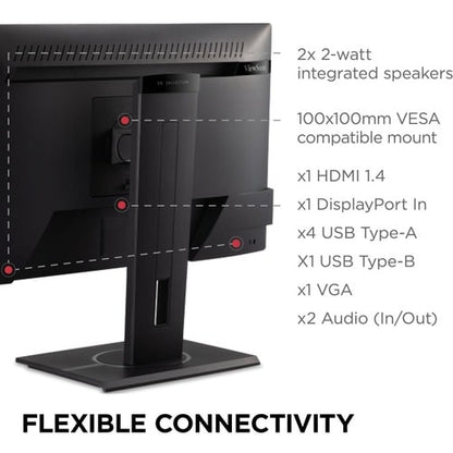Moniteur LED Full HD ViewSonic Graphic VG2240 22 pouces - 16:9 - Noir