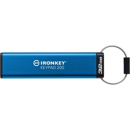 32GB IRONKEY KEYPAD 200 FIPS 1403 LVL 3 PENDING AES256 ENCRYPTED