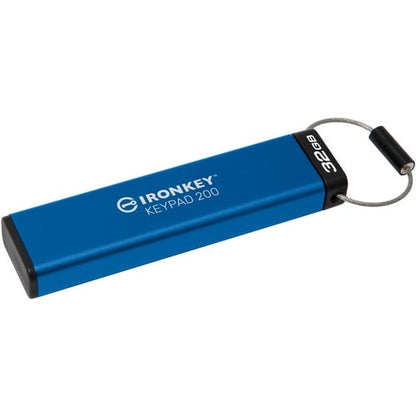 32GB IRONKEY KEYPAD 200 FIPS 1403 LVL 3 PENDING AES256 ENCRYPTED