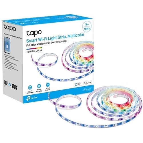 Bande lumineuse Wi-Fi intelligente Tapo, multicolore