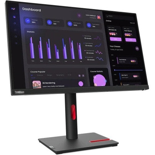 Lenovo ThinkVision T24i-30 24\" Class Full HD LED Monitor - 16:9