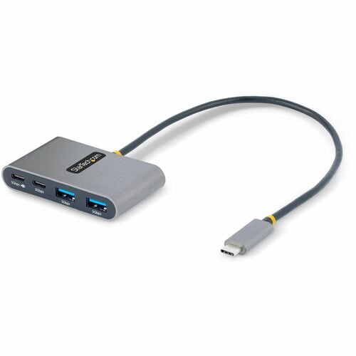 StarTech.com 4-Port USB-C Hub with 100W Power Delivery Pass