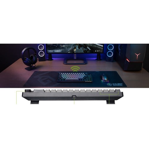 Clavier compact USB/sans fil Kaliber Gaming Mechlite Nano