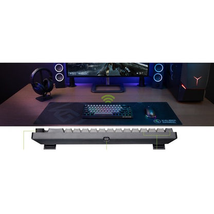 Clavier compact USB/sans fil Kaliber Gaming Mechlite Nano