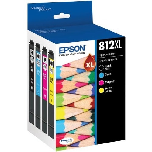 Pack d'encres EPSON T812XL CMJN
