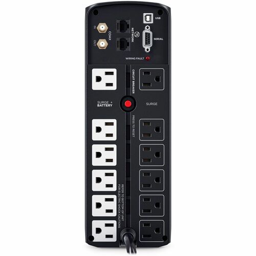 Cyber ​​Power CyberPower LCD inteligente BRG1500AVRLD2 1500VA Mini-torre