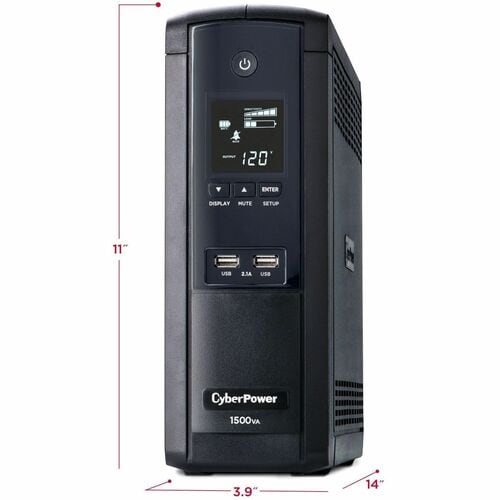 Cyber ​​Power CyberPower LCD inteligente BRG1500AVRLD2 1500VA Mini-torre
