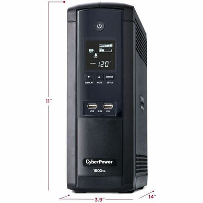 Cyber ​​Power CyberPower LCD inteligente BRG1500AVRLD2 1500VA Mini-torre