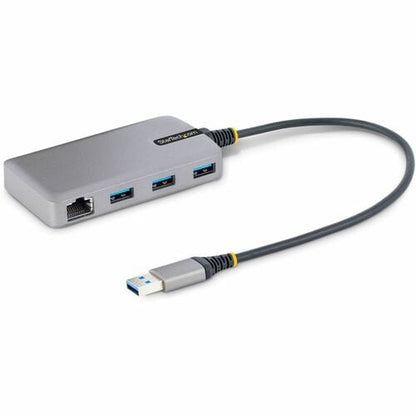 Hub USB 3 ports StarTech.com avec Ethernet, ports USB-A, Gigabit Ethernet/GbE, 5 Gbit/s, bus