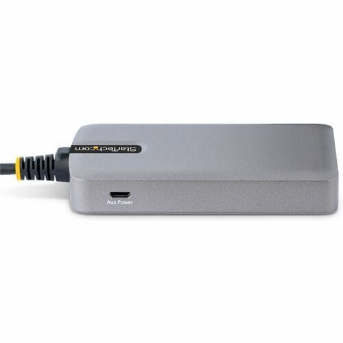 Hub USB 3 ports StarTech.com avec Ethernet, ports USB-A, Gigabit Ethernet/GbE, 5 Gbit/s, bus