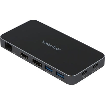 Station d'accueil USB-C portable VisionTek VT350 avec alimentation