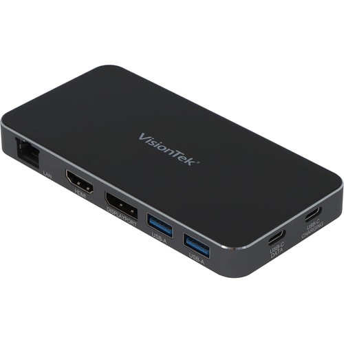 Station d'accueil USB-C portable VisionTek VT350 avec alimentation