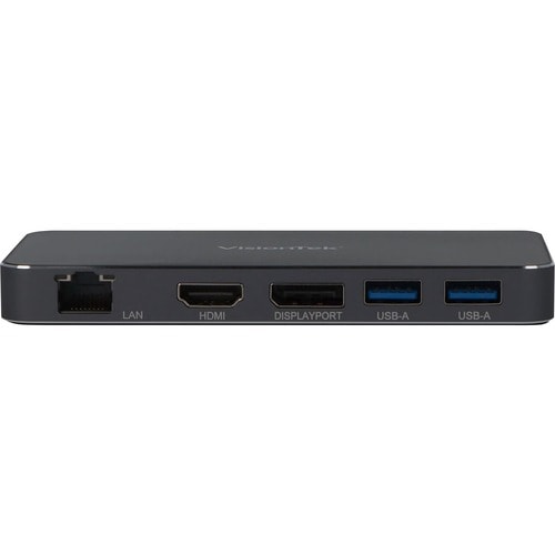 Station d'accueil USB-C portable VisionTek VT350 avec alimentation