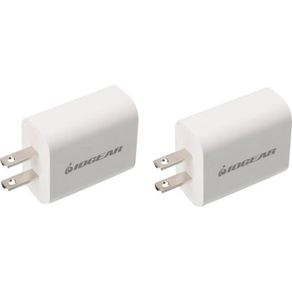 Cargador compacto USB-C de 20 W IOGEAR GearPower (paquete de 2)