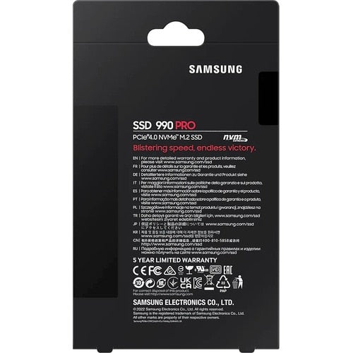 990 PRO SERIES 2TB PCIE GEN4. X4 NVME 2.0 CASE PK 10
