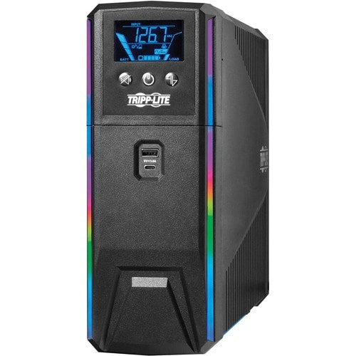 Tripp Lite by Eaton SMART1500PSGLCD 1500VA Tower UPS - Tower - AVR - 7