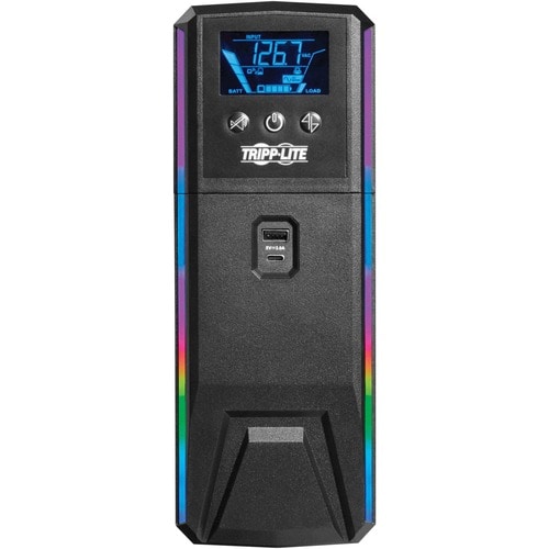 Tripp Lite by Eaton SMART1500PSGLCD 1500VA Tower UPS - Tower - AVR - 7