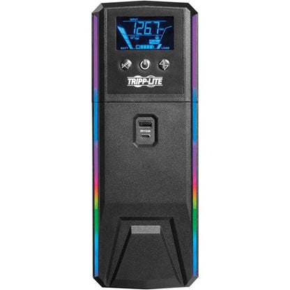 Tripp Lite by Eaton SMART1500PSGLCD 1500VA Tower UPS - Tower - AVR - 7