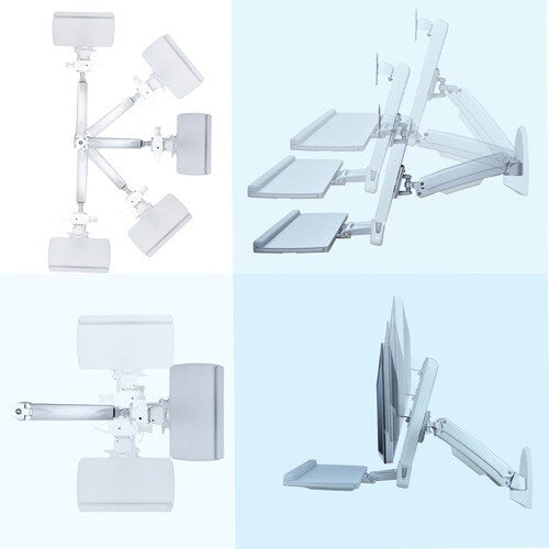 Station de travail murale StarTech.com, mouvement complet S