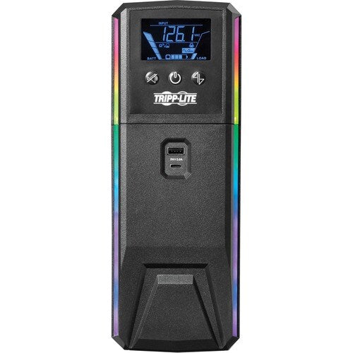 Tripp Lite by Eaton SMART1000PSGLCD 1000VA Tower UPS - Tower - AVR - 7
