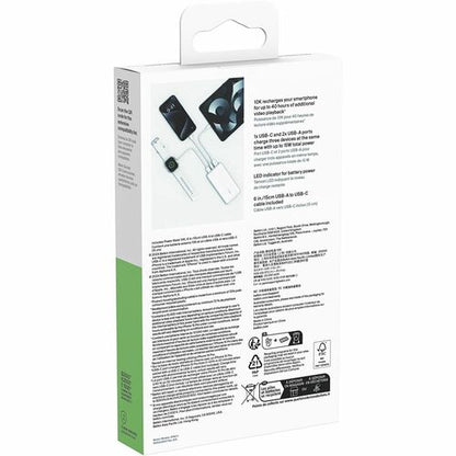 Belkin 15W 3-port USB Power Bank - 10K mAh