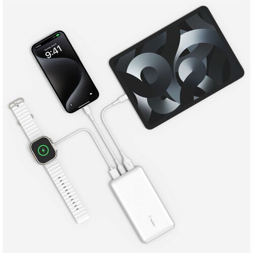 Belkin 15W 3-port USB Power Bank - 10K mAh