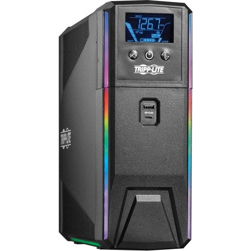 Tripp Lite by Eaton SMART600PSGLCD 1000VA Tower UPS - Tower - AVR - 7
