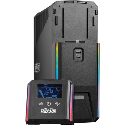 Tripp Lite by Eaton SMART600PSGLCD 1000VA Tower UPS - Tower - AVR - 7