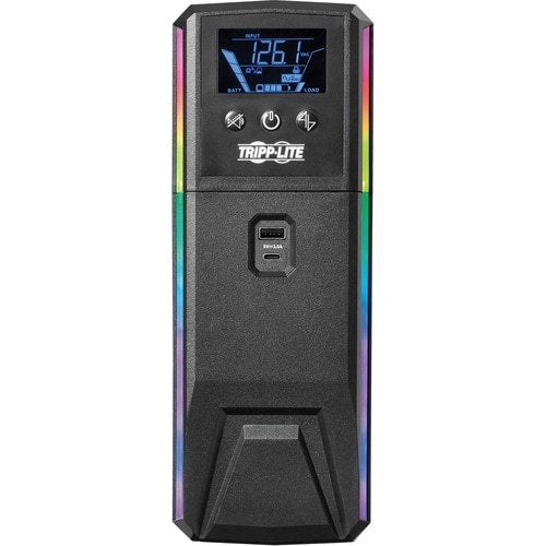 Tripp Lite by Eaton SMART600PSGLCD 1000VA Tower UPS - Tower - AVR - 7