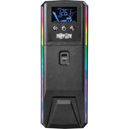 Tripp Lite by Eaton SMART600PSGLCD 1000VA Tower UPS - Tower - AVR - 7