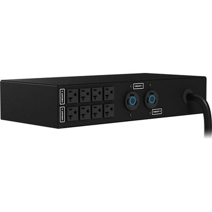 Vertiv Liebert Basic PDU - Horizontal, 120/208V, (8) NEMA 5-20R, (2) N