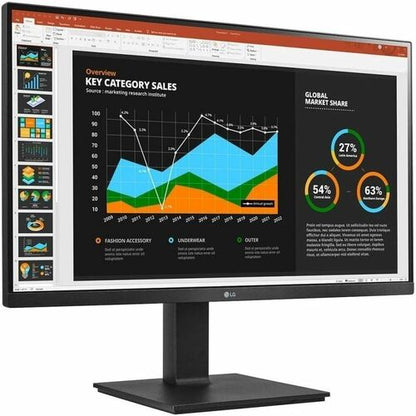 27IN LCD 2560X1440 IPS MNTR USBC HDMI DP HDR10 SWIVEL PIVOT