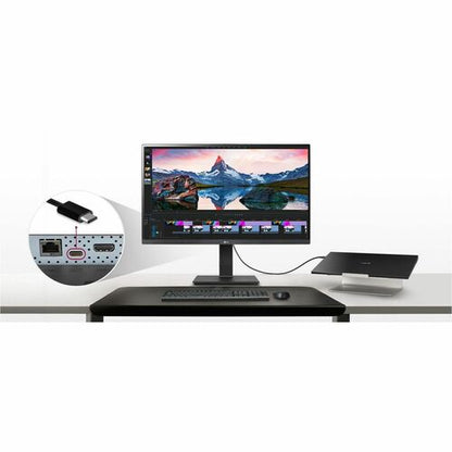 27IN LCD 2560X1440 IPS MNTR USBC HDMI DP HDR10 SWIVEL PIVOT