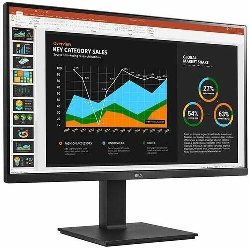 27IN LCD 2560X1440 WEBCAM MNTRIPS USBC HDMI DP HDR10 SWIVE