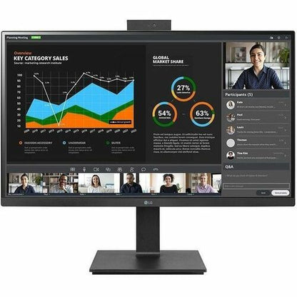 27IN LCD 2560X1440 WEBCAM MNTRIPS USBC HDMI DP HDR10 SWIVE
