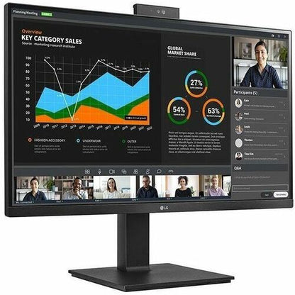 27IN LCD 2560X1440 WEBCAM MNTRIPS USBC HDMI DP HDR10 SWIVE