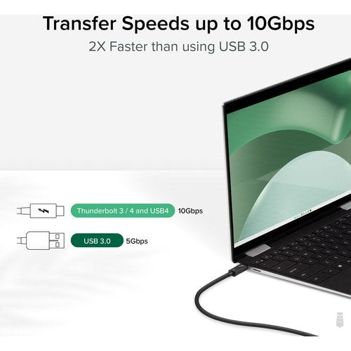 Câble de transfert de données Thunderbolt 4 enfichable
