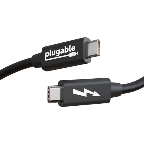 Cable de transferencia de datos Thunderbolt 4 enchufable