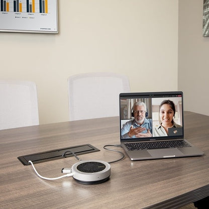 ALTAVOZ DE CONFERENCIA USB-C MINI DOCK ADAPTADOR MULTIPUERTO PORTÁTIL