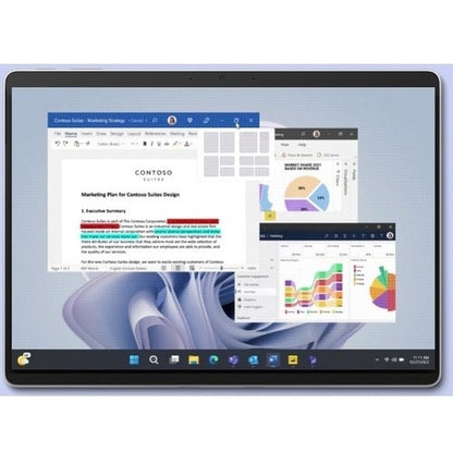 Microsoft Surface Pro 9 Tablet - 13\" - 16 GB - 256 GB SSD
