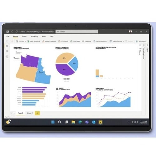 SURFACE PRO 9 I5/8/256 WIN10 - EN - PLATINUM