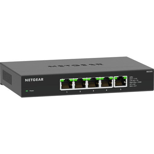 CONMUTADOR NO ADMINISTRADO ETHERNET MULTIGIGABIT 2.5G DE 5 PUERTOS