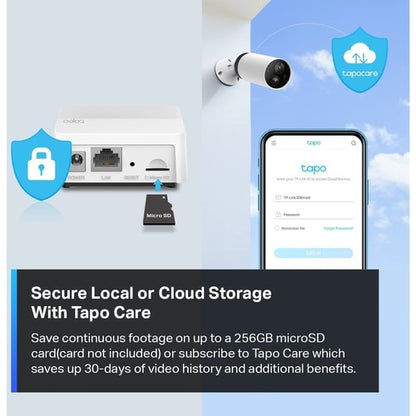 Système de caméra de sécurité sans fil Tapo Smart, système à 2 caméras - Caméra, base