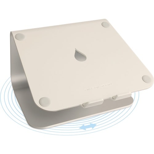 Support pour ordinateur portable Rain Design mStand360 avec base pivotante - Starlight - mStand