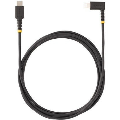 StarTech.com 6ft (2m) Durable USB-C to Lightning Cable, Right-Angled H