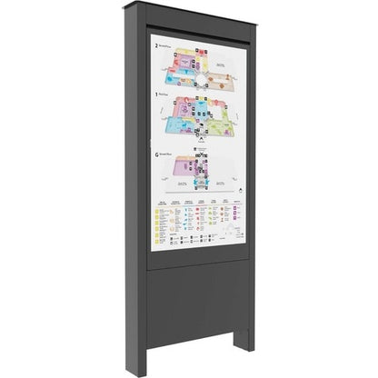 Chief Impact Outdoor Kiosk - 55\" (1397 mm) - Floor Standing