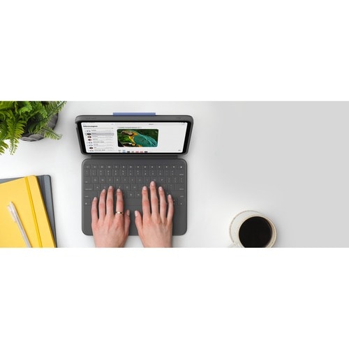 Logitech Rugged Folio Rugged Keyboard/Cover Case (