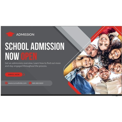 Écran d'affichage numérique Sharp 4PB43EJ2U - 42,5" (1 079,50 mm) LCD