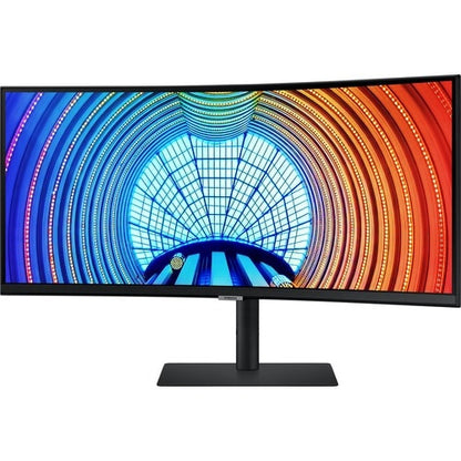 Samsung ViewFinity S6 S34A654UBN 34\" Class UW-QHD Curved Screen LCD Monitor - 21:9